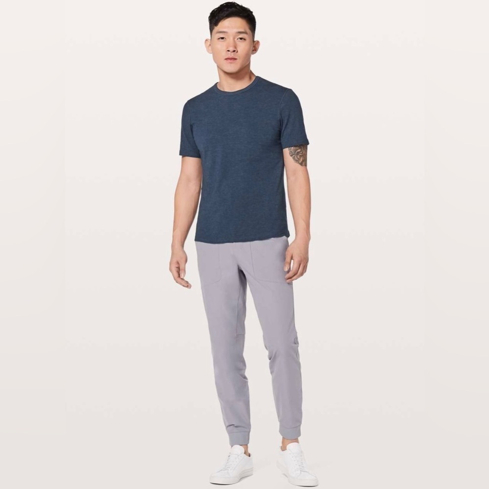 Lululemon 5 Year Basic Tee In Heathered Nautical … - image 2